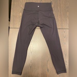Lululemon Wunder Train High Rise Tight 25” Black Size 10